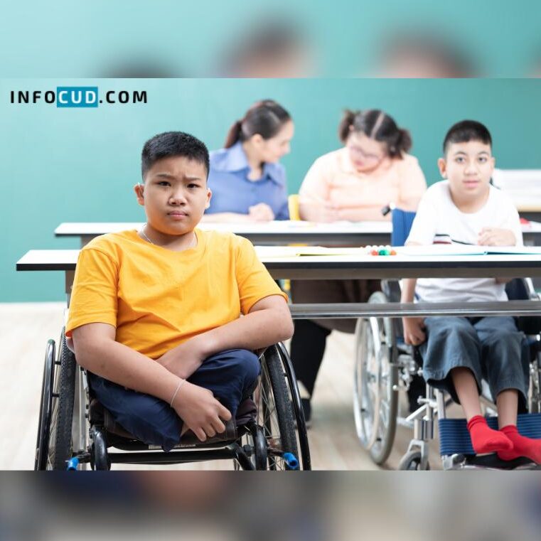 niños con discapacidad en el colegio